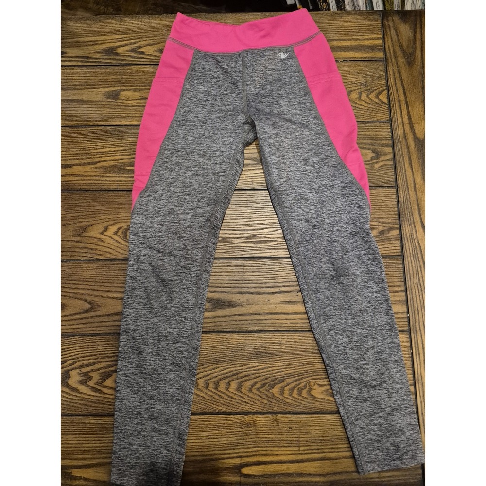 Athletic Works Girls'‎ Leggings Grey Size M 7-8 EUC